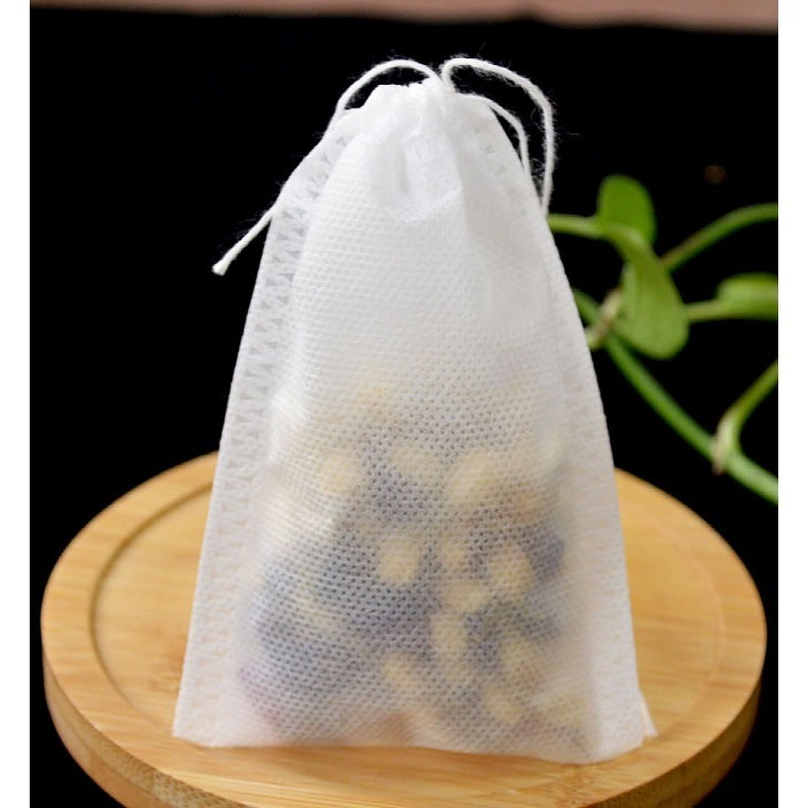 KANTONG TEH CELUP Kosong Isi 100 Pcs Kantung Teh Kopi Rempah Jamu