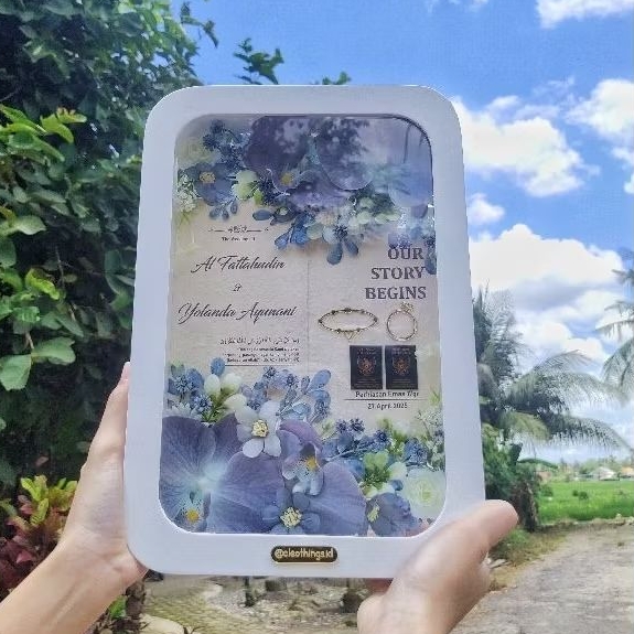 Frame Mahar Pernikahan Akrilik  | Frame Akrilik | Frame Kayu | Askara Frame | Mahar Murah