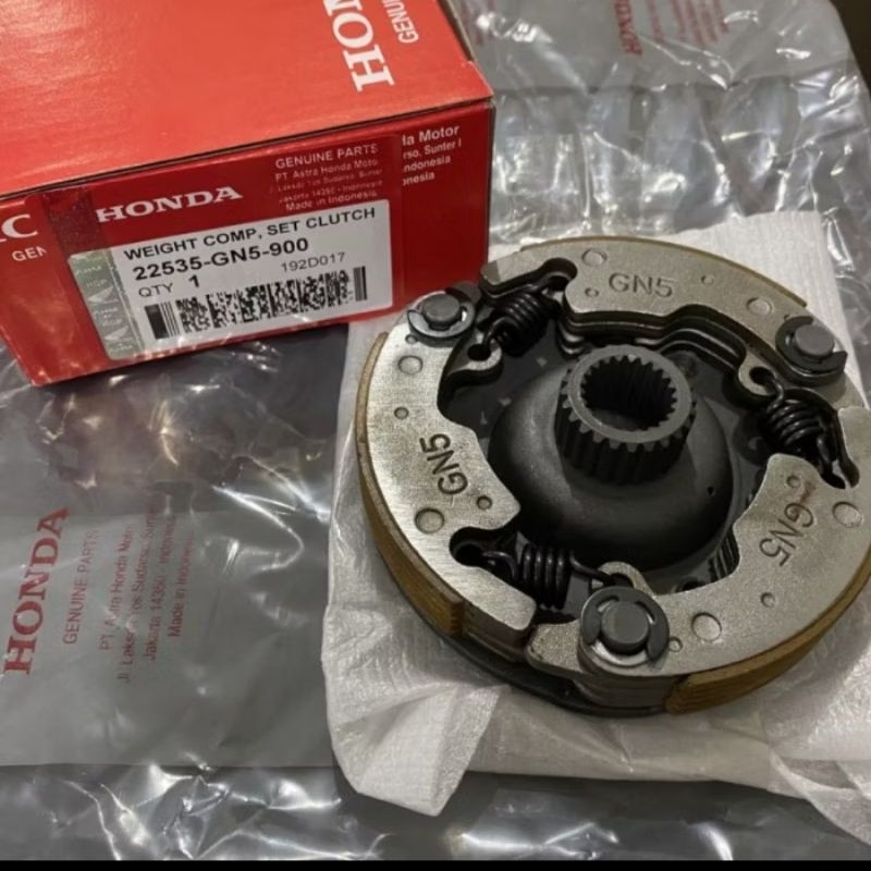 kampas ganda kopling set Astrea grand prima original AHM Honda