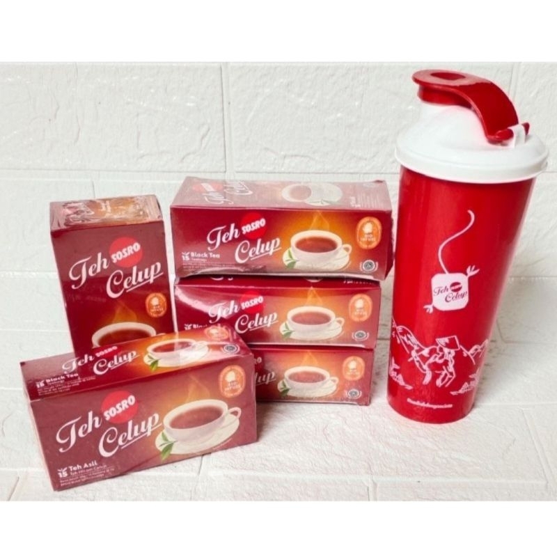 

Teh celup sosro dapat 5 pcs teh sosro celup & free tumbler