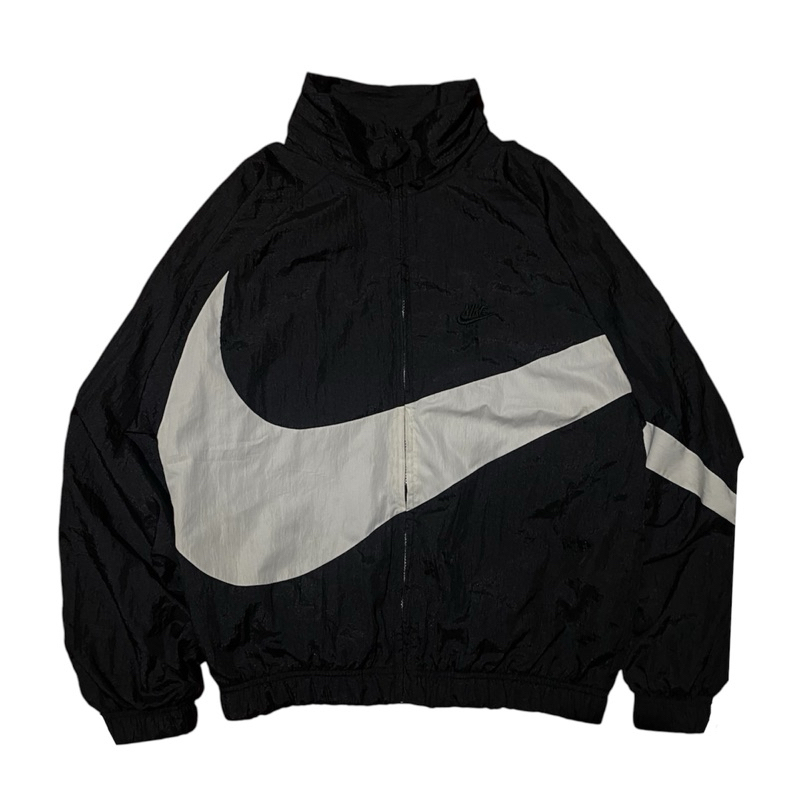 Jacket Nike Big Swoosh Black 90’s limited edition vintage cuma 1 di indo second original
