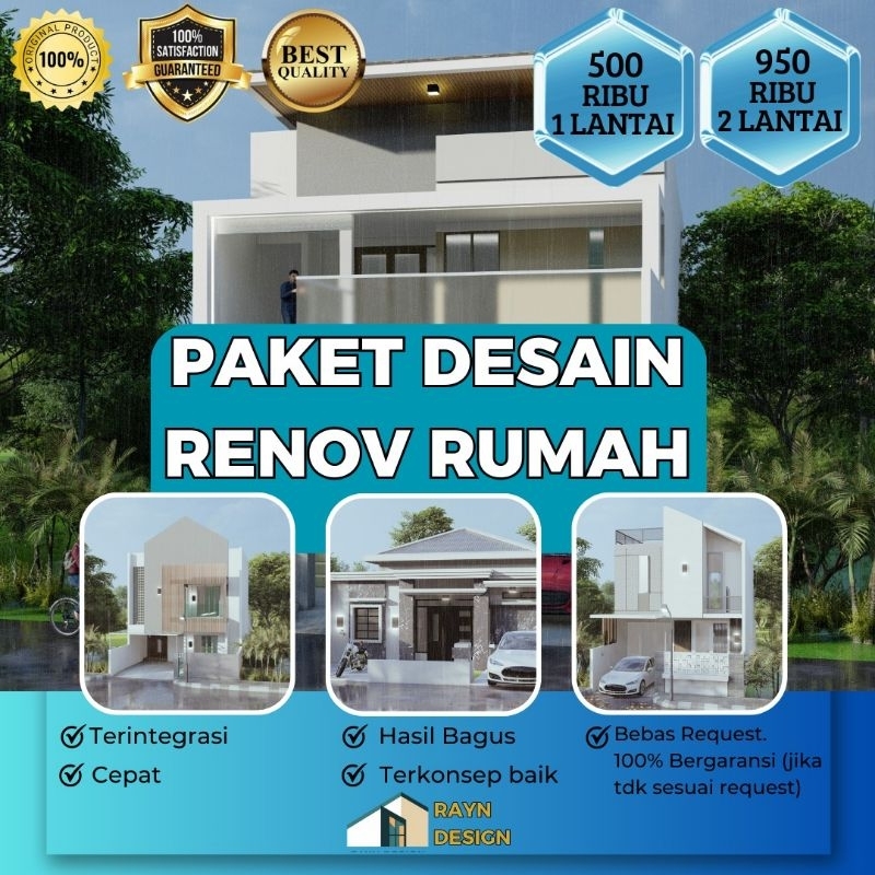 Jasa Desain Rumah Renovasi
