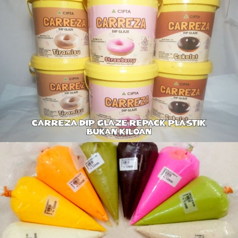 

Carreza dip glaze repack termurah