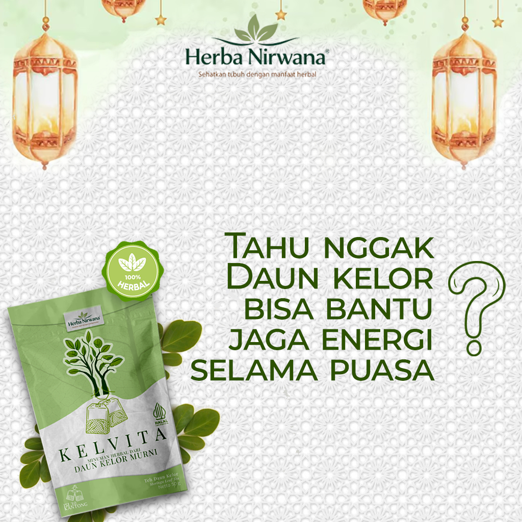 

KELVITA -TEH DAUN KELOR BORNEO