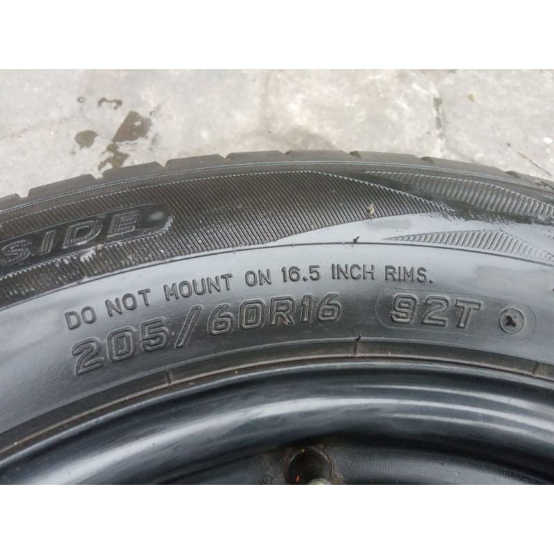 velg serep kumplit ban ring 16 lubang 5pcd 114