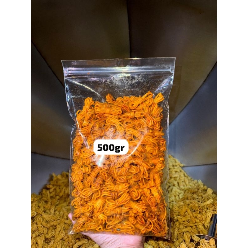 

(Camilan sultan) Mie uwel gurih renyah bumbu melimpah 500gram