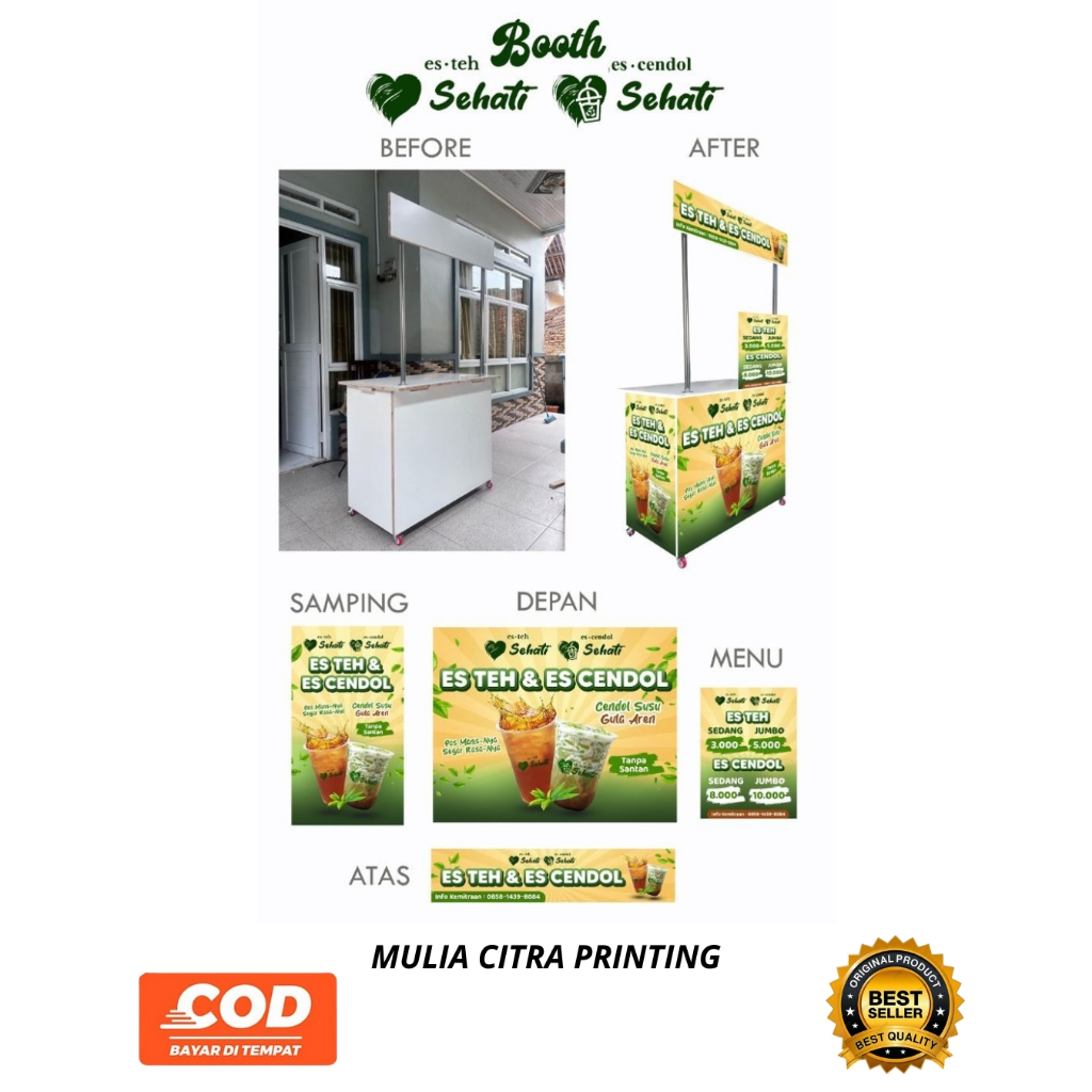 

CETAK STIKER ES TEH CUSTOM GRATIS DESAIN