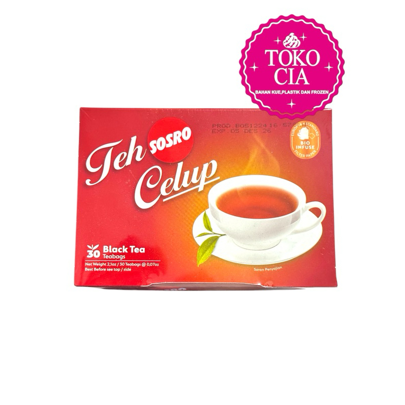 

Teh Sosro Celup isi 30