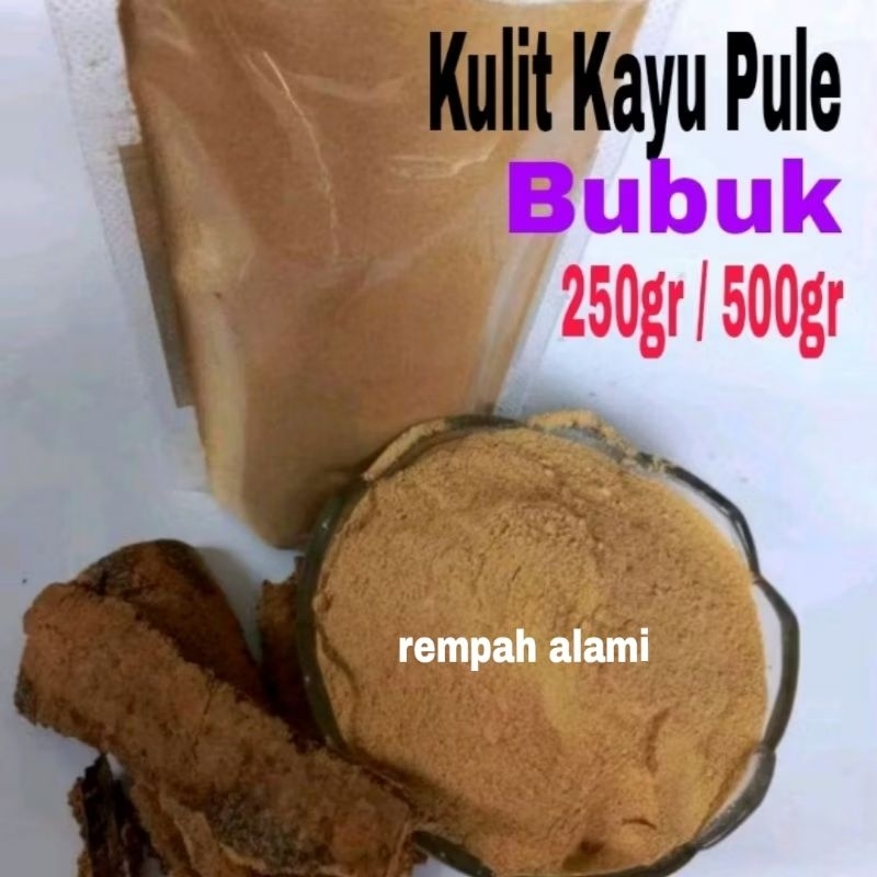 

Kulit Kayu Pule Bubuk Murni 250/500gr