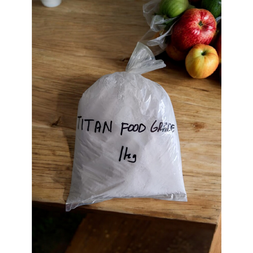 

Titanium Dioxide / Titan Food Grade 1kg