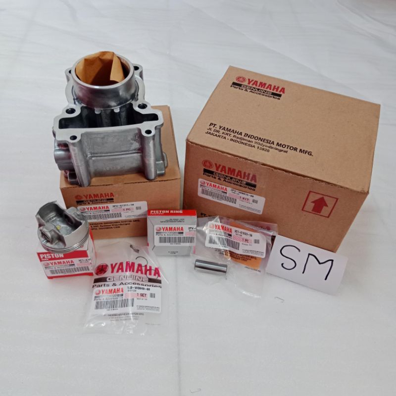 set cylinder blok piston kit Jupiter Mx King 2PV-WB016-00 asli original Yamaha YGP