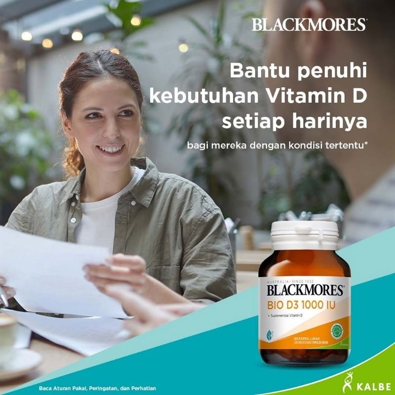 Blackmores Vitamin D3 1000 IU 30kapsul