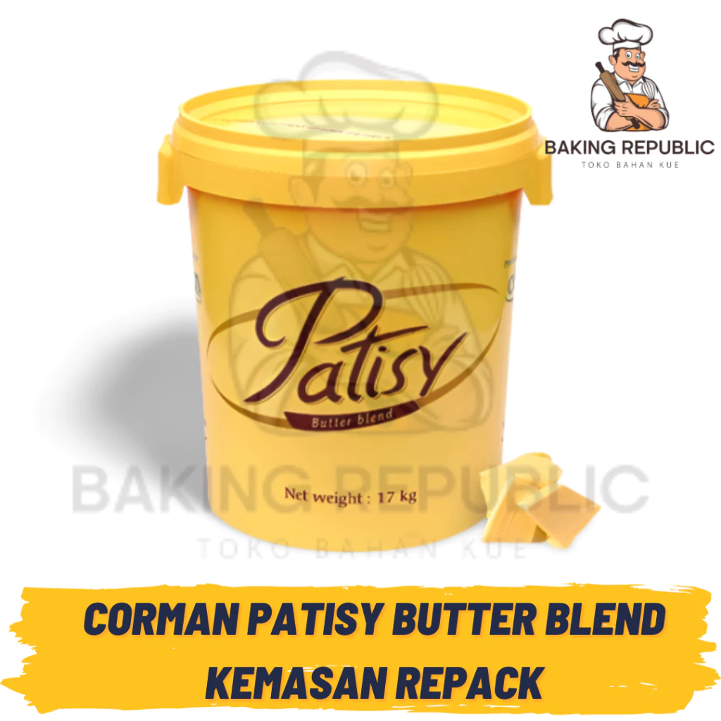 CORMAN PATISY BUTTER BLEND 17kg | CORMAN PATISY MARGARIN DAN BUTTER