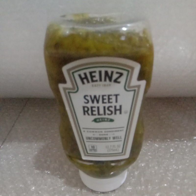 

heinz sweet relish 375 ml acar sweet relish