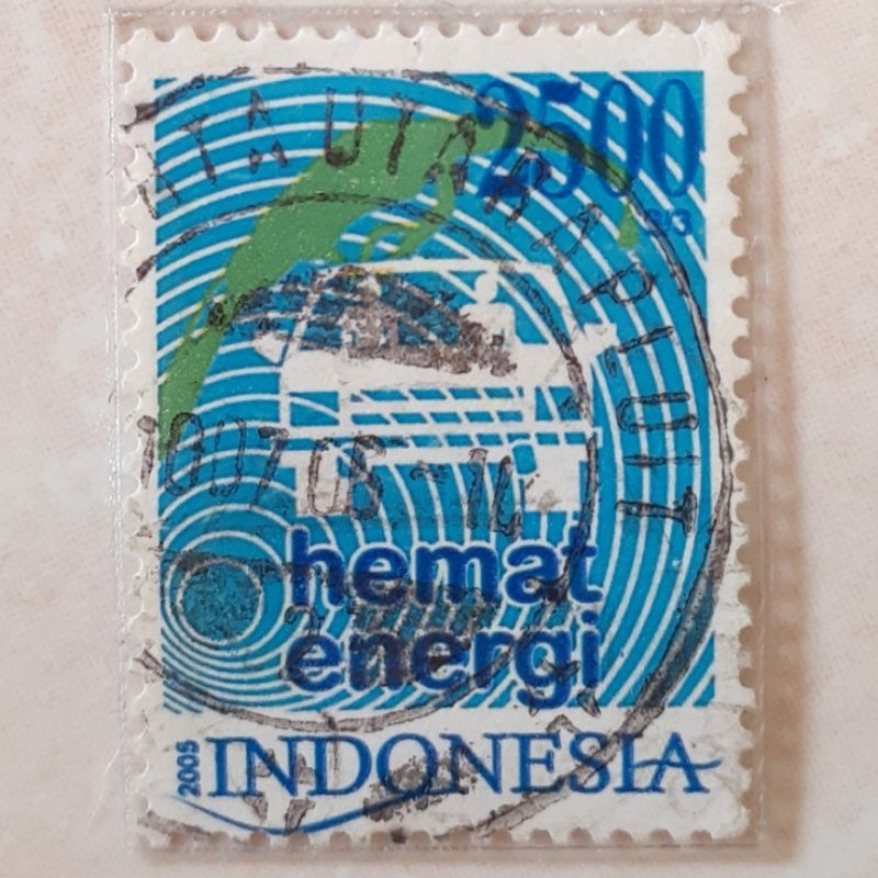 

Perangko Indonesia Hemat Energi (Rp 2.500) Tahun 2005
