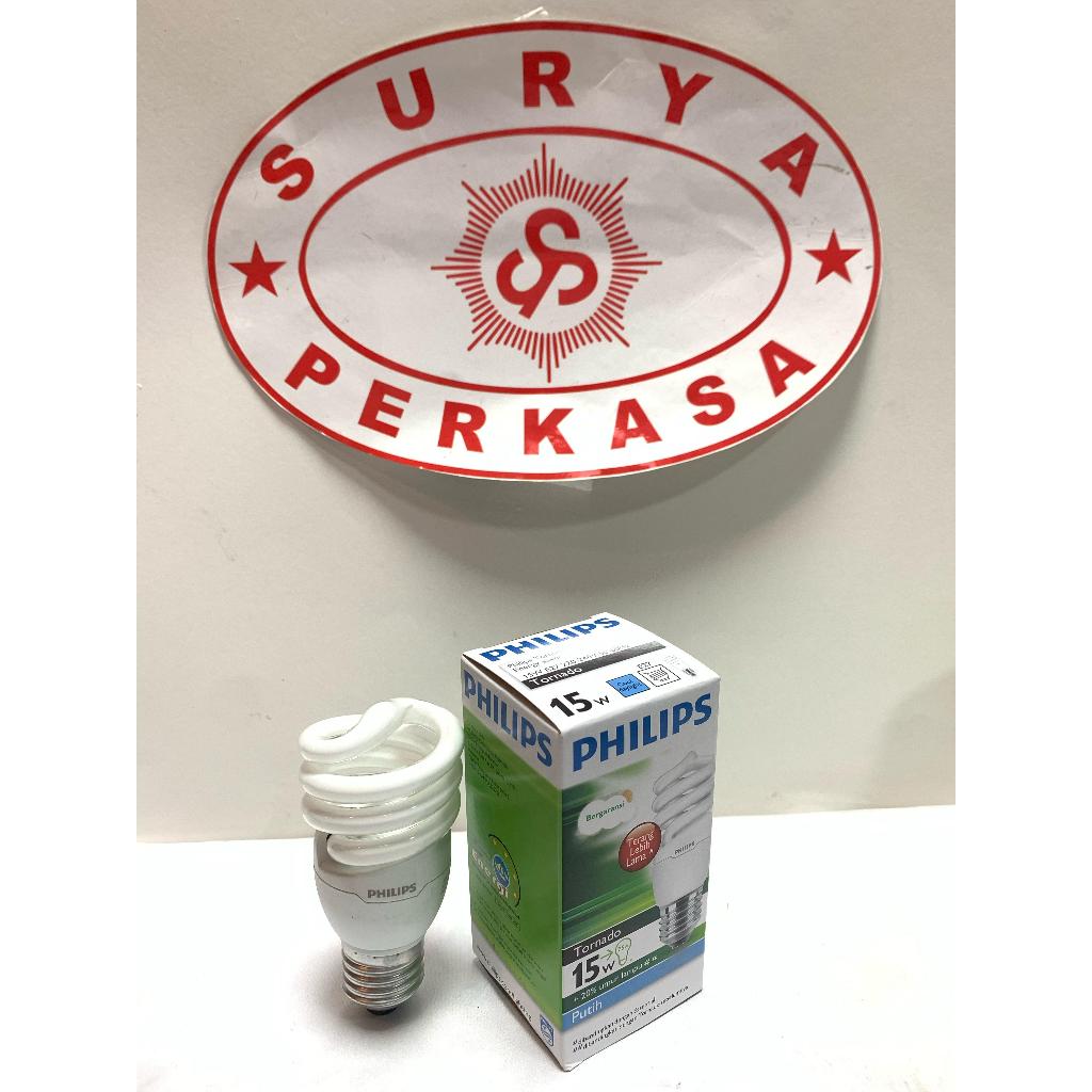 Surya Perkasa LAMPU PHILIPS HELIX TORNADO Lampu Spiral Lampu Bohlam Spiral Lampu Tornado