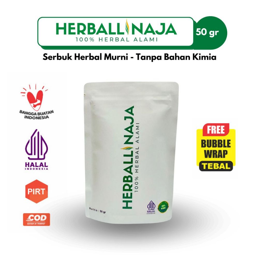 

Jamu Asam Lambung Herbalin R'MIXS Obat Kolestrol Herbal Alami Serbuk 50 gr