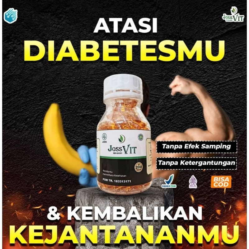 [Whispers] JOSSVIT Herbal Alami Joss WarasoVit Mengatasi Diabetes Impotensi Kolesterol Asam Urat