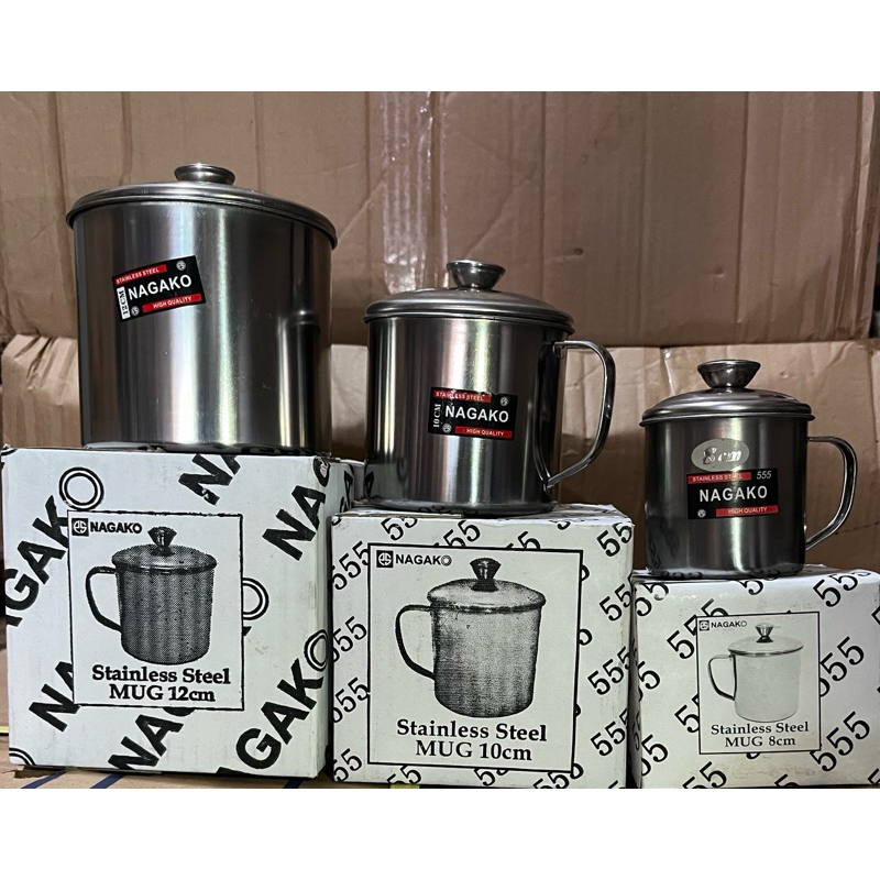 Cangkir Mug Stenlis 555