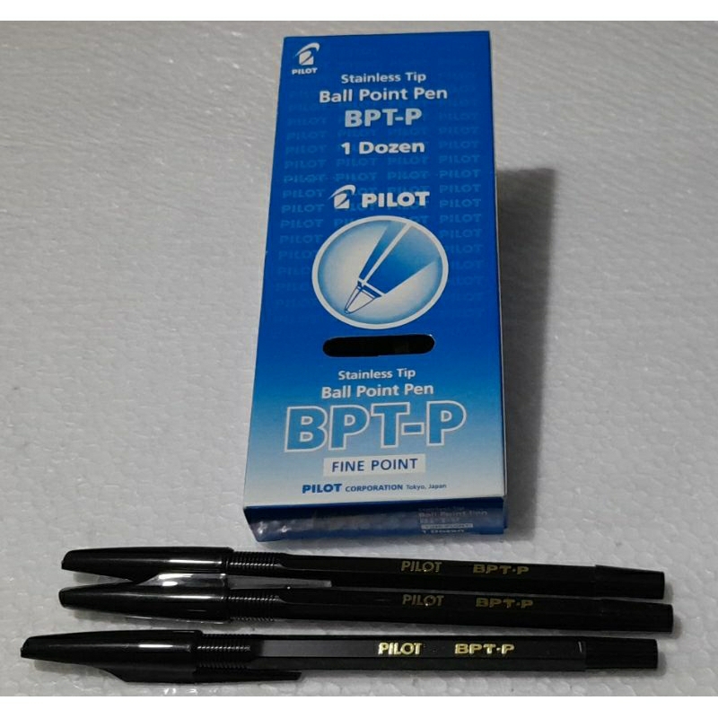 

Pena Ball Point Pilot BPT-P (12pcs)/Hitam,Biru,Merah