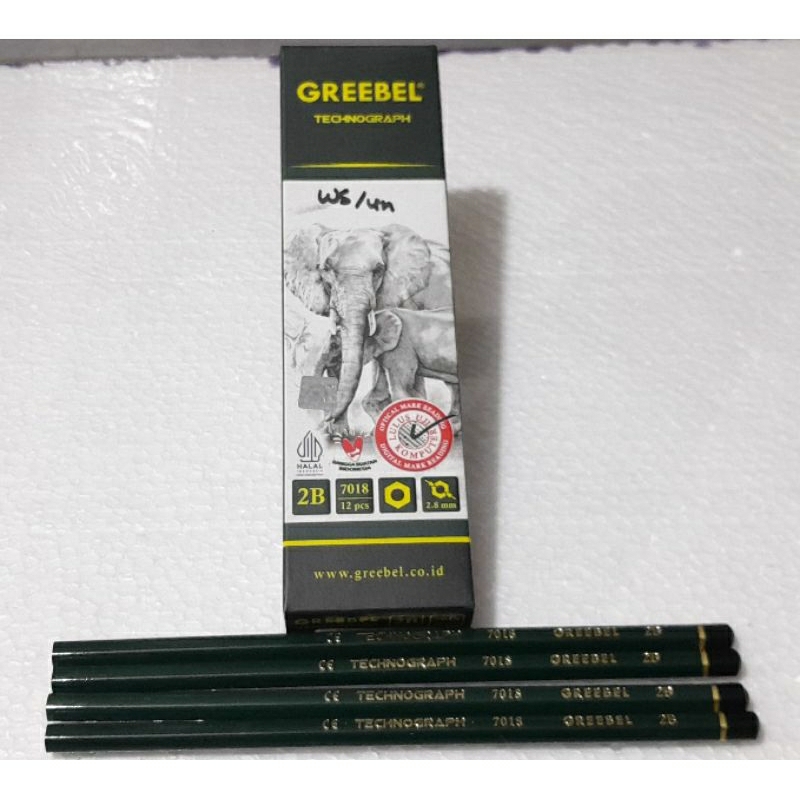 

Pensil Greebel Technograph 2B (12pcs)