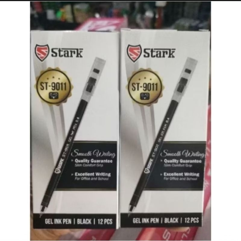 

[BOX ISI 12] PULPEN STARK ST-9011 GEL PEN / PENA / PULPEN CAIR / BALLPOINT / BOLPEN