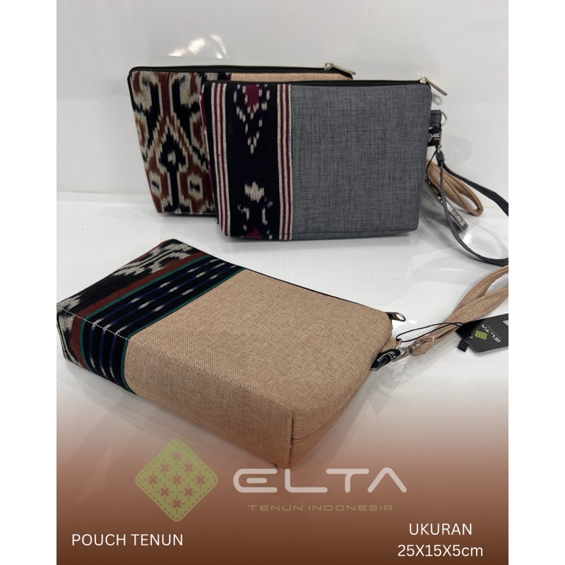 Pouch tenun tas tenun dompet tenun hampers etnik