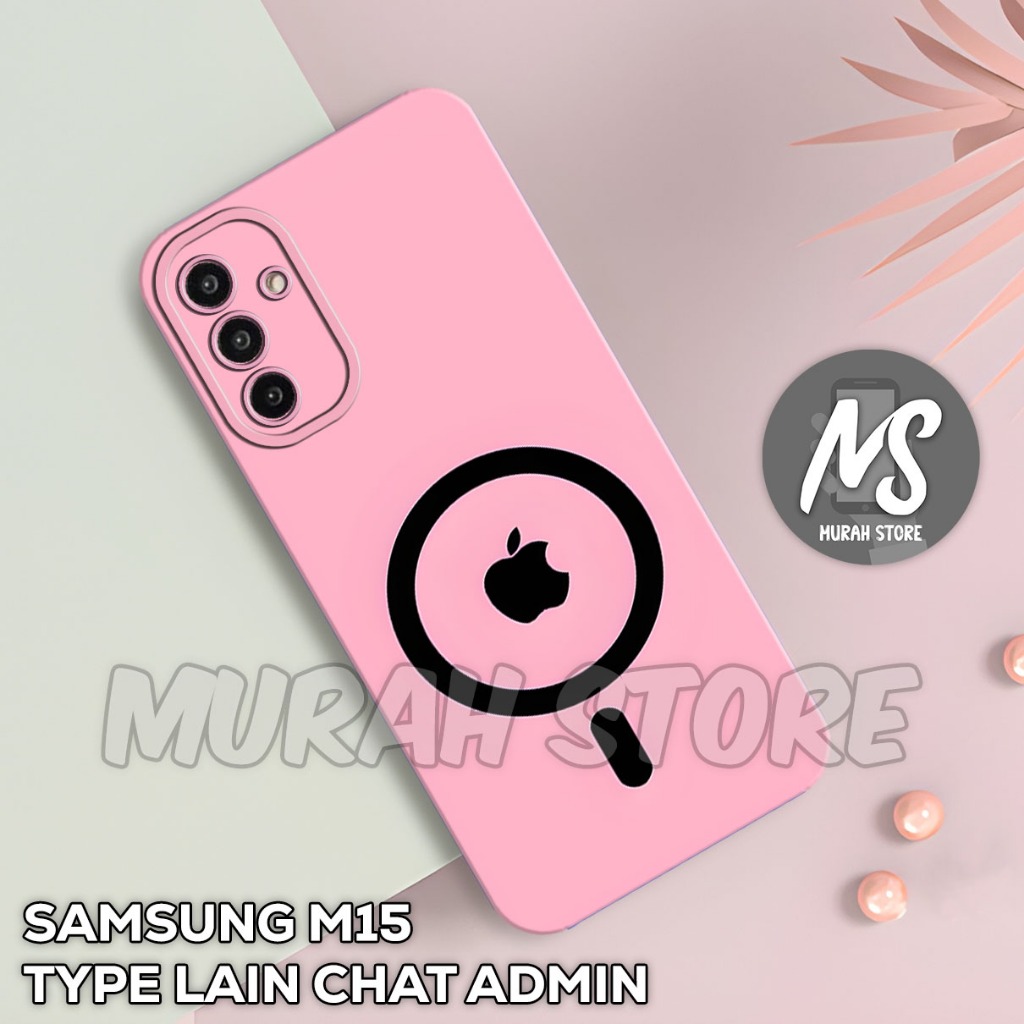 Softcase Karet Samsung M15/MS32/Motif MAGNETIC/Case Samsung M15/Casing Samsung M15/Silikon
