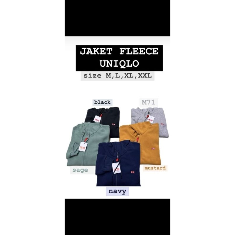 Fleece Uniqlo