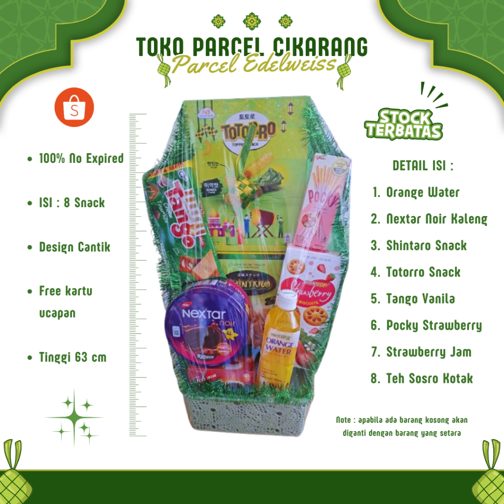

Parcel Lebaran Parsel Makanan Edelweiss Toko Parcel Cikarang