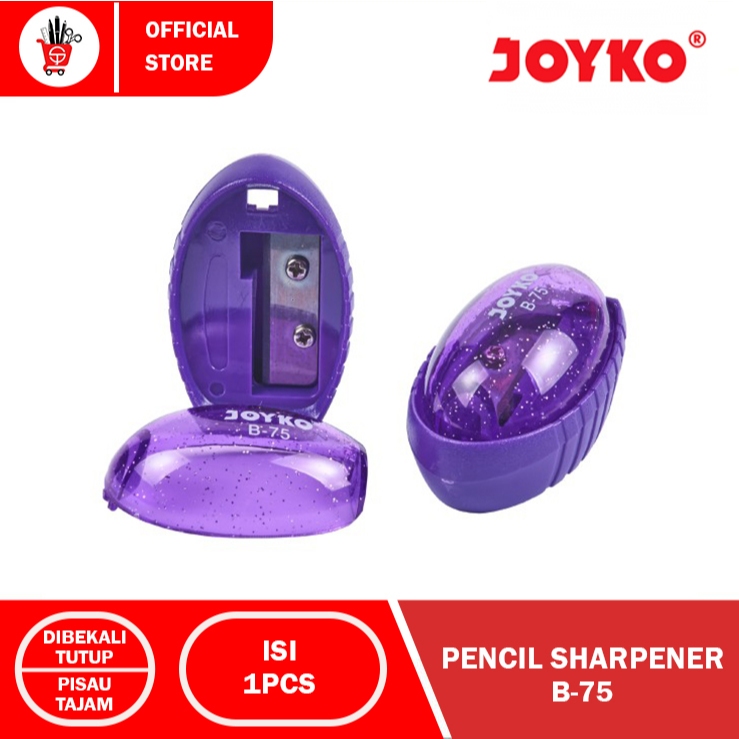 

Pencil Sharpener | Rautan Pensil Tangan Joyko B-75 (1 Pcs)