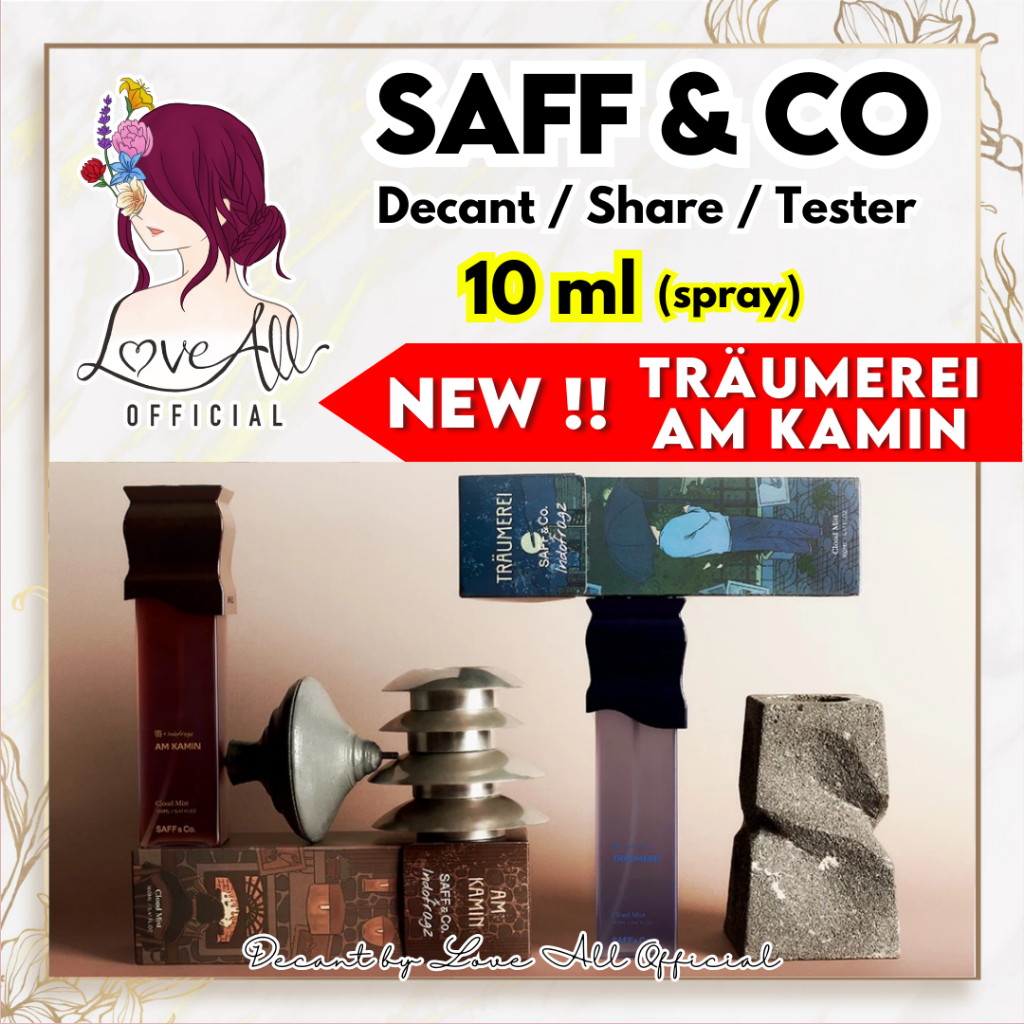 Saff & Co 10 ml ❤️ Decant Share in Bottle Tester Love All Official Cloud Mist Saff n Co Traumerei Am