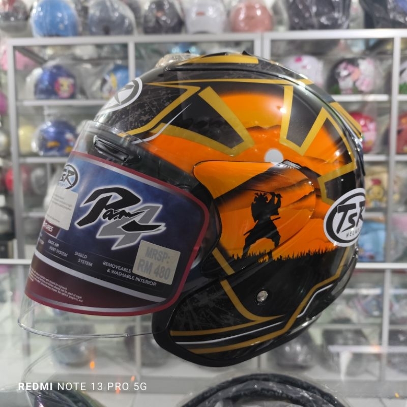 Helm TSR Ram 4 Spirit Gold Pedrosa