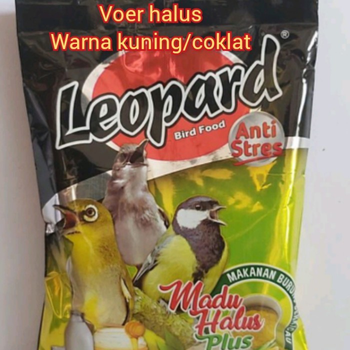 Pur Burung Halus Leopard 200 gr