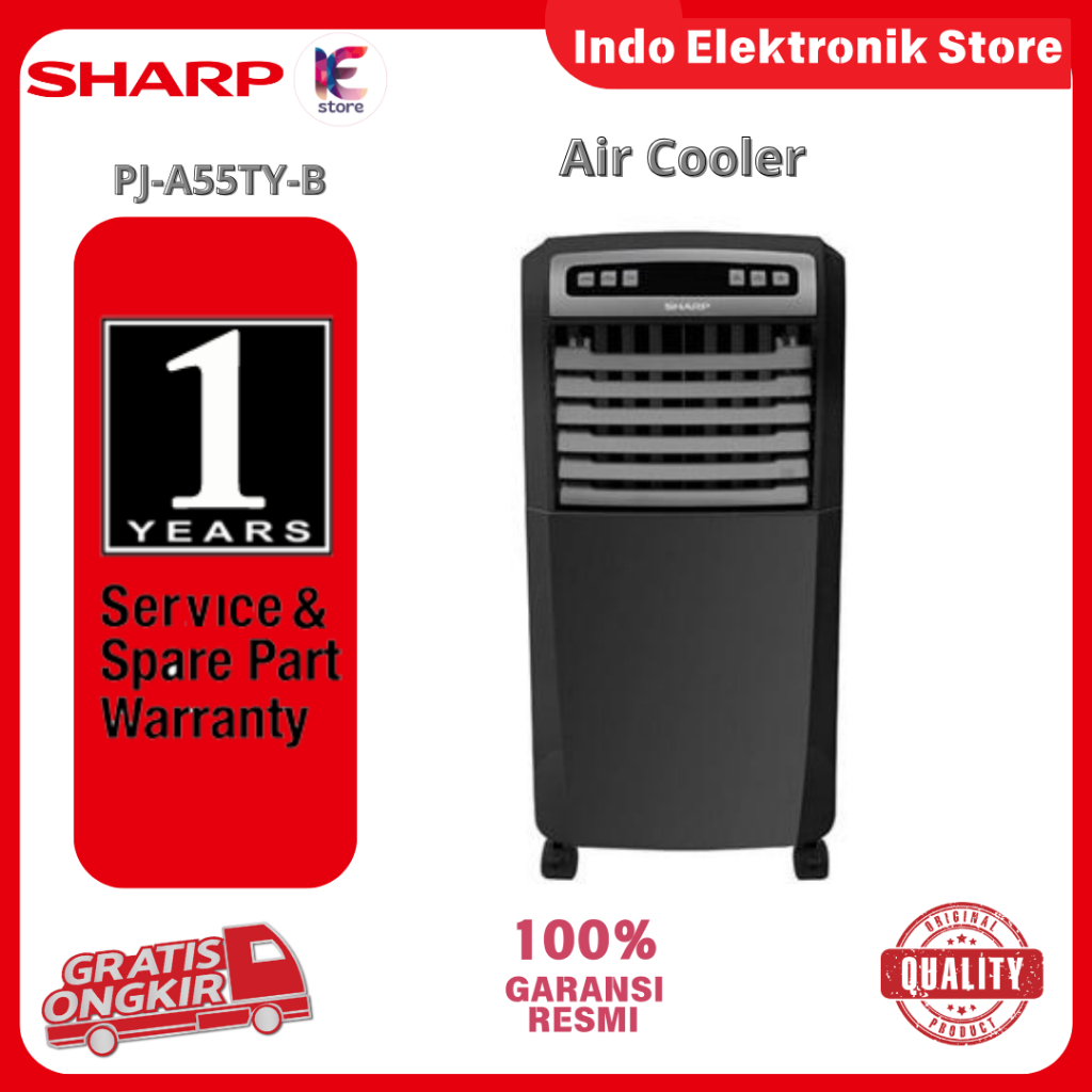 Sharp Air Cooler Sharp Air Cooler PJ-A55TY-B - Garansi Resmi - Original Produk