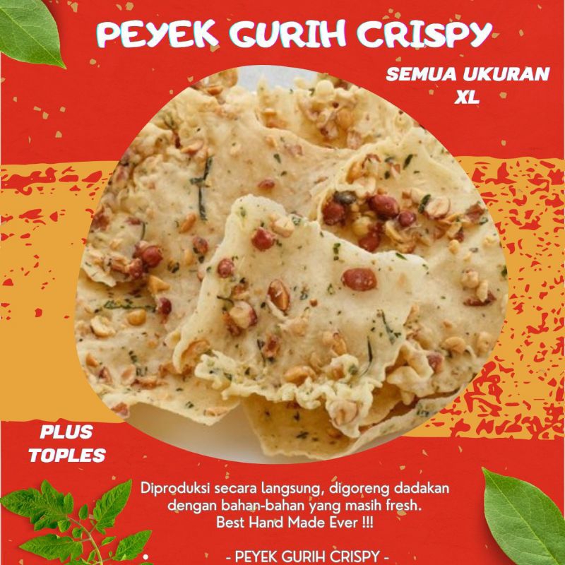 

Peyek Gurih Crispy