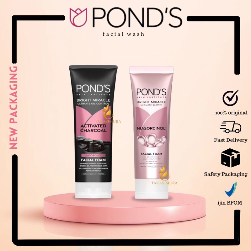 PONDS BRIGHT BEAUTY FACIAL FOAM / SABUN CUCI MUKA
