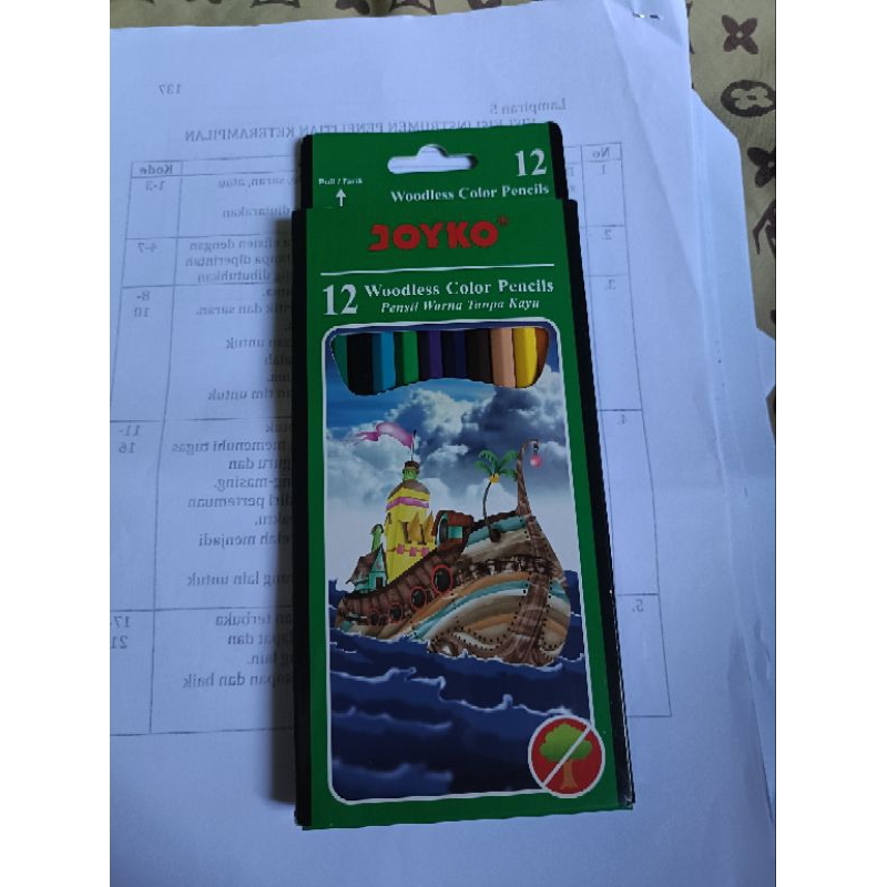 

preloved pensil warna joyko