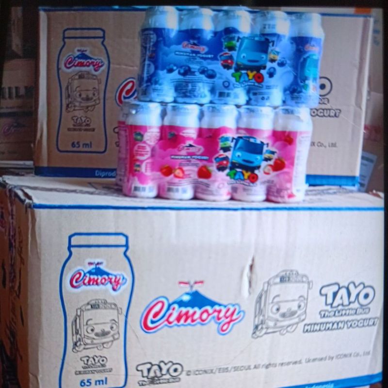 

Cimory yogurt mini ukuran 60ml 1 karton isi 100pcs