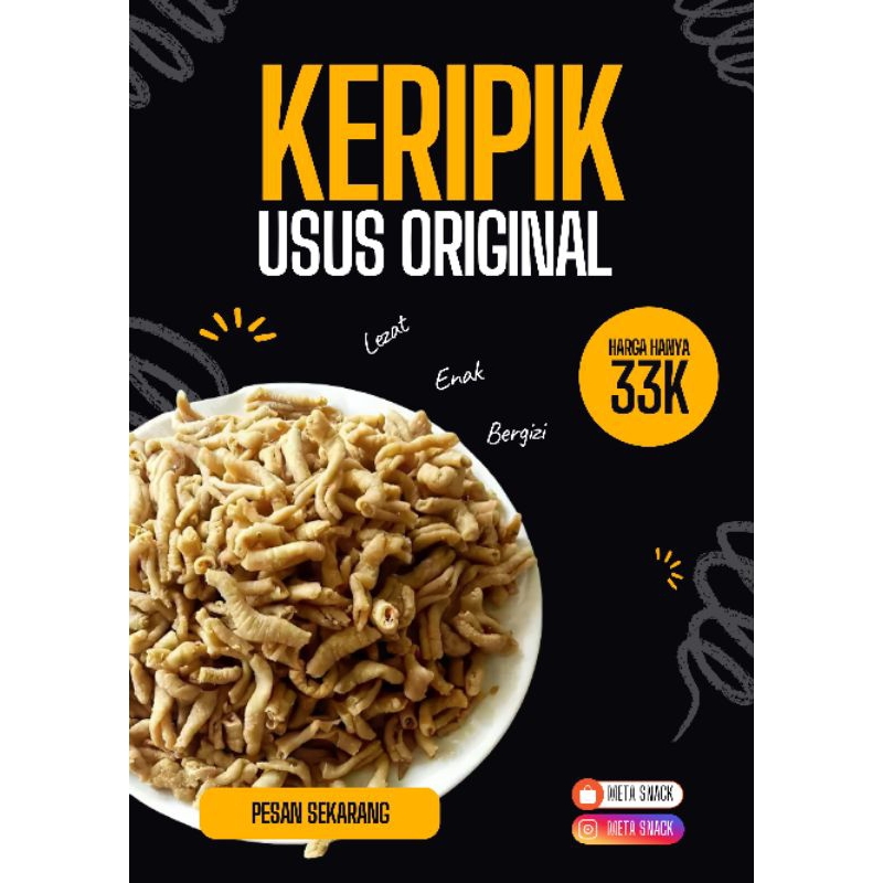 

Keripik usus original 1kg