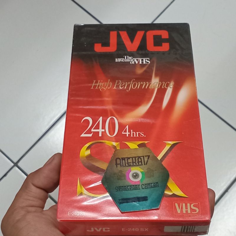 Kaset Handycam Jvc SX240 VHS E-240 SX NEW ORI