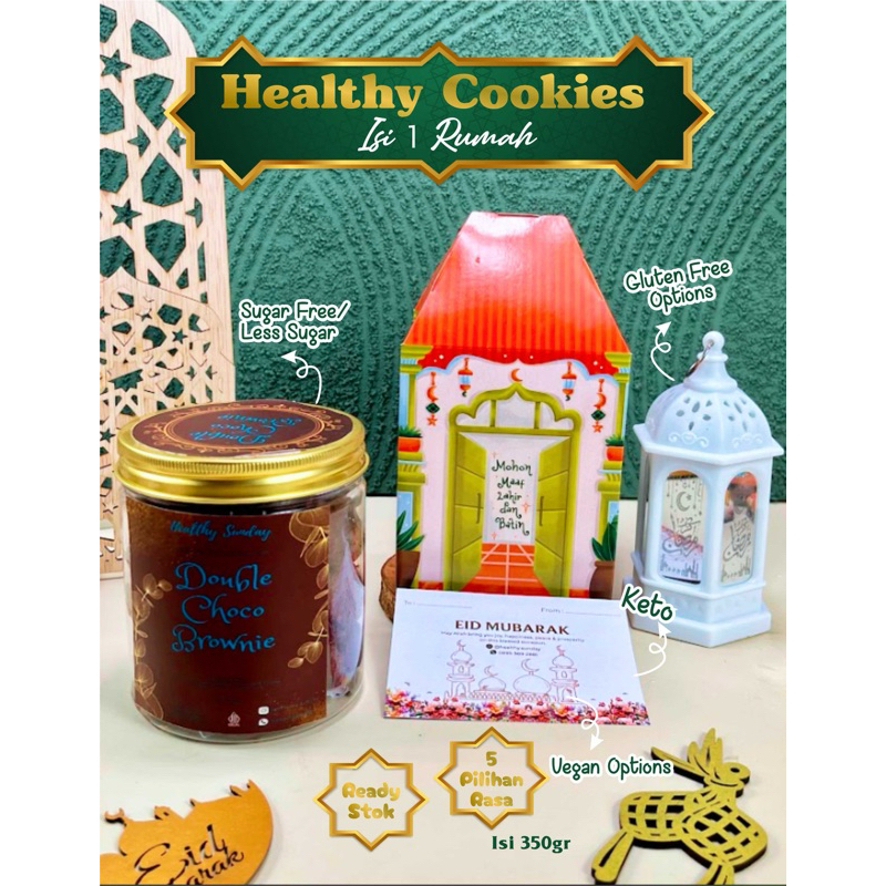

READY STOCK HAMPERS HARI RAYA IDUL FITRI HEALTHY COOKIES 1 RUMAH. BANDUNG