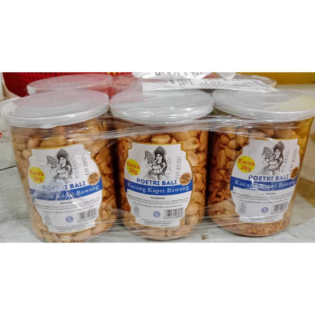 

Poetri Bali Kacang Kapri Bawang Extra 20g