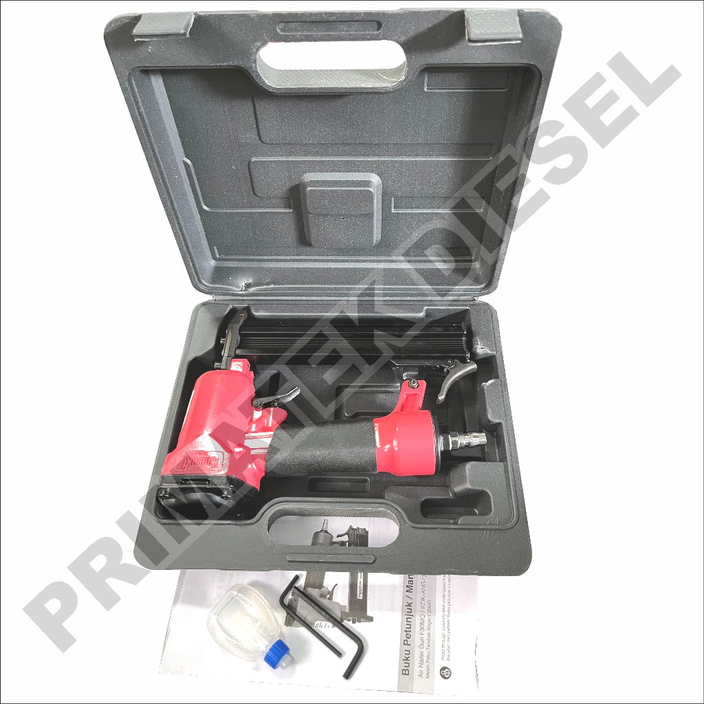

Mesin Paku Tembak Angin F30MO KODENKI / Mesin Staples Paku Tembak Lurus F30 Air Nailer Gun F30MO KEDENKI / Air Nail Gun Nailer F 30 MO KODENKI - Alat Paku Tembak Lurus Stapler Steples angin Mesin F30MO F30 KODENKI