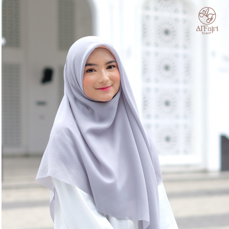 Al Fajri Scarf - Hijab Segi Empat Bella Finfin Syari Laser Size 130x130 cm