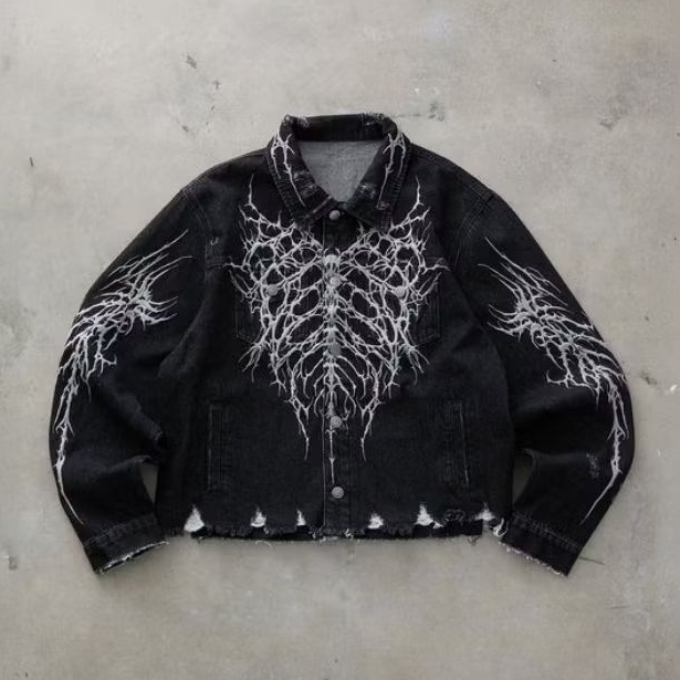 Jacket Denim Dropdead - D'N'R Original