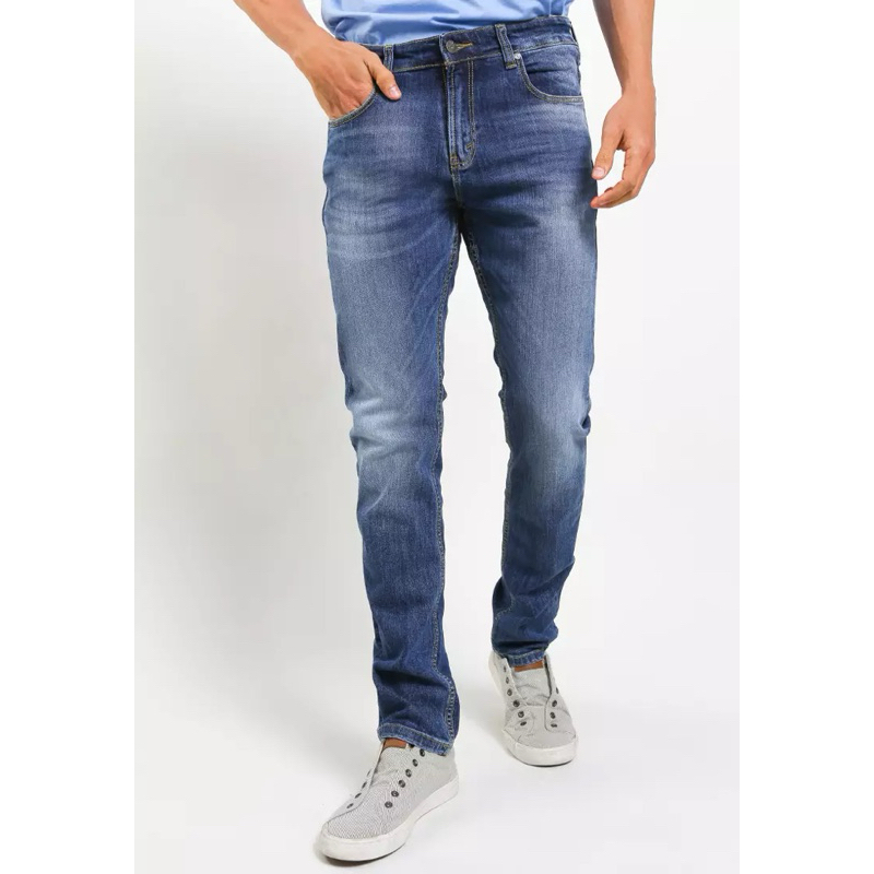 LOIS JEANS Straight Fit Blue  Denim Pants SLS2201D - yag. 699.500