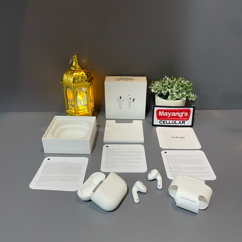 Apple Airpods 4 iBox Original - airpods gen 4 Second Lengkap Fullset