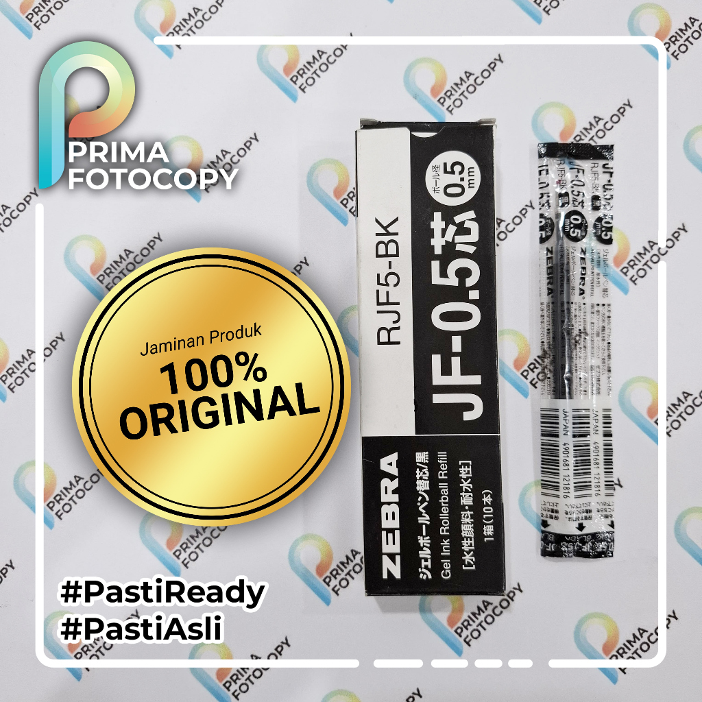 

Isi Pen Sarasa / Refill Sarasa / Refill / Gel / Zebra Jf 0,5 - Hitam Original JAPAN - Premium Pulpen Gel pen