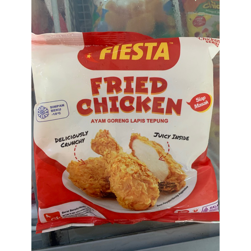 

Fiesta Chicken Nugget Ayam Goreng Frozen Food 400g (Area Sumbar)